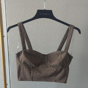 Sans Souci Chevron Patterned Top